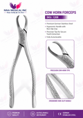 23S Cowhorn Pedo Extraction Forceps – Lower Primary Molars image 0