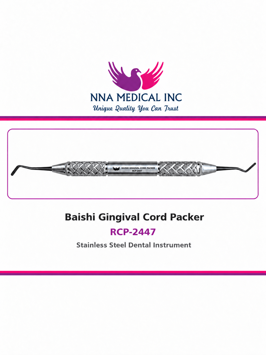 Baishi Gingival Cord Packer image 0