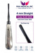 Luxating Elevator Black Line 4MM Straight image 0