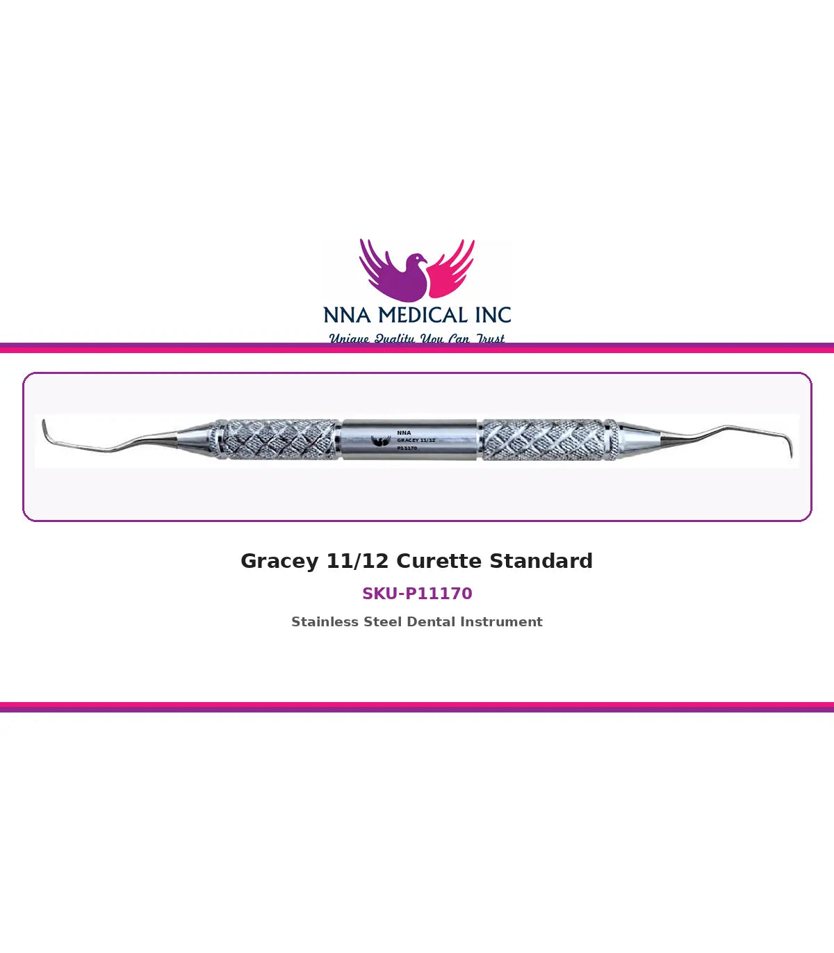 Gracey 11/12 Curette Standard image 0