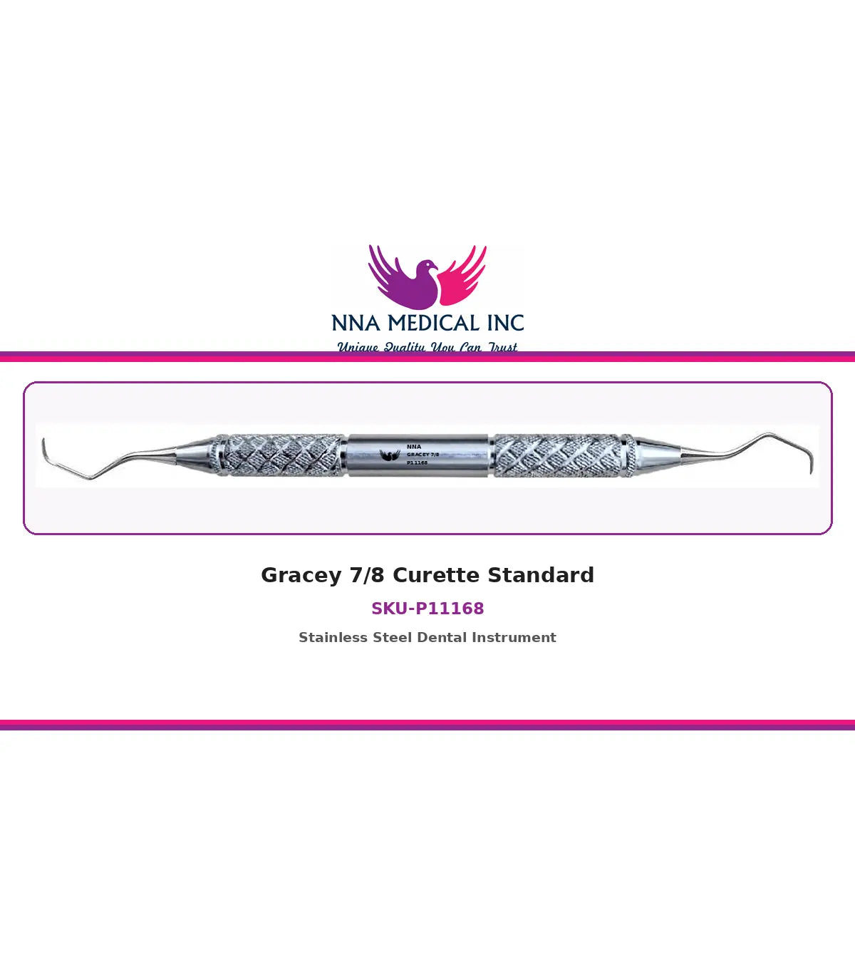 Gracey 7/8 Curette Standard image 0
