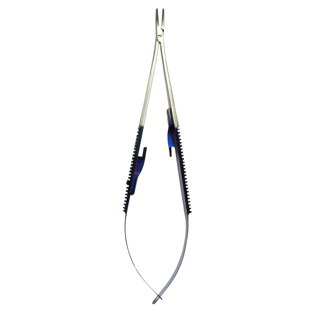 Castroviejo Curved Needle Holder image 0