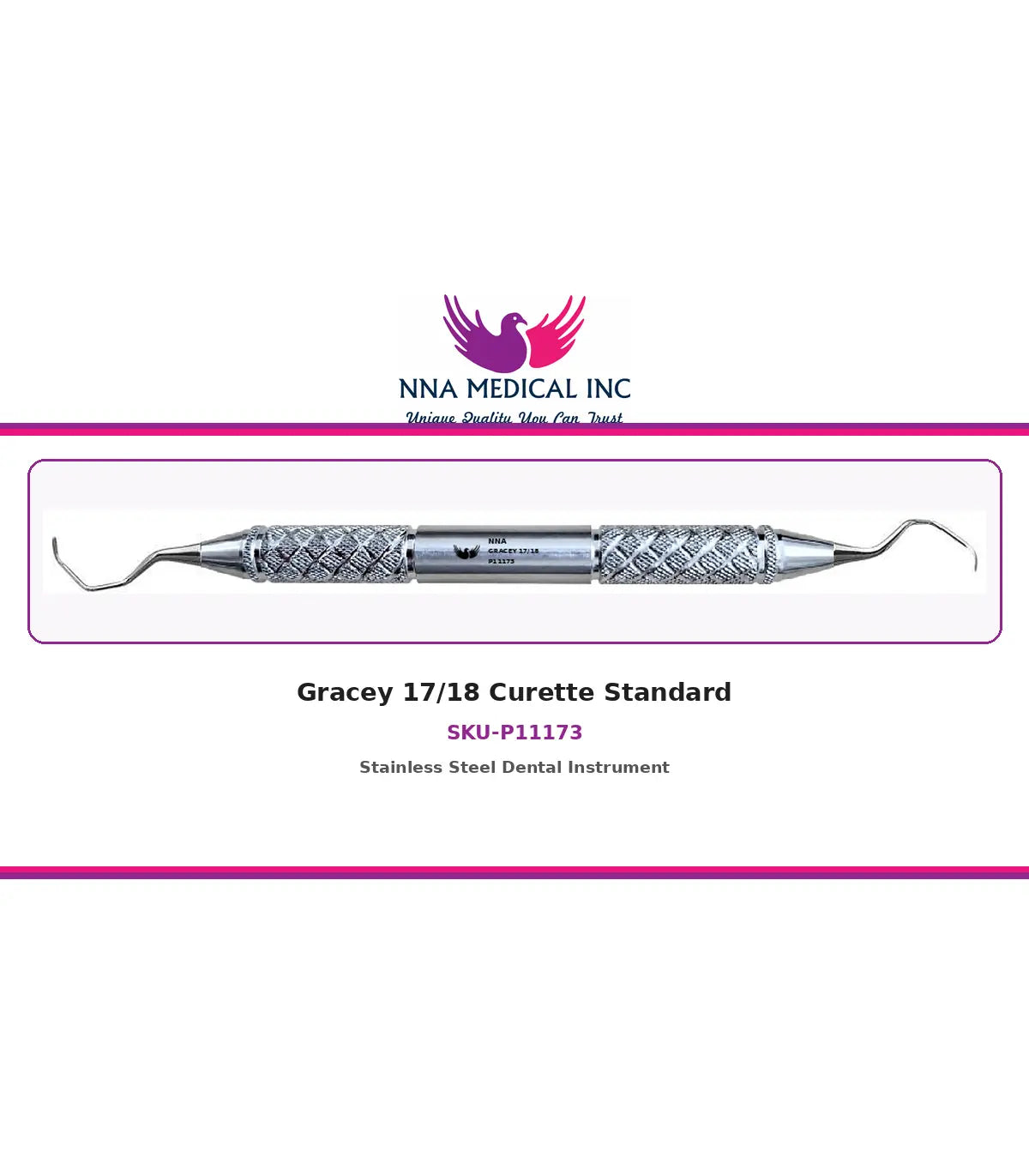 Gracey 17/18 Curette Standard image 0