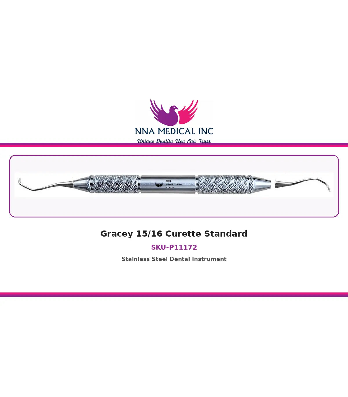 Gracey 15/16 Curette Standard image 0