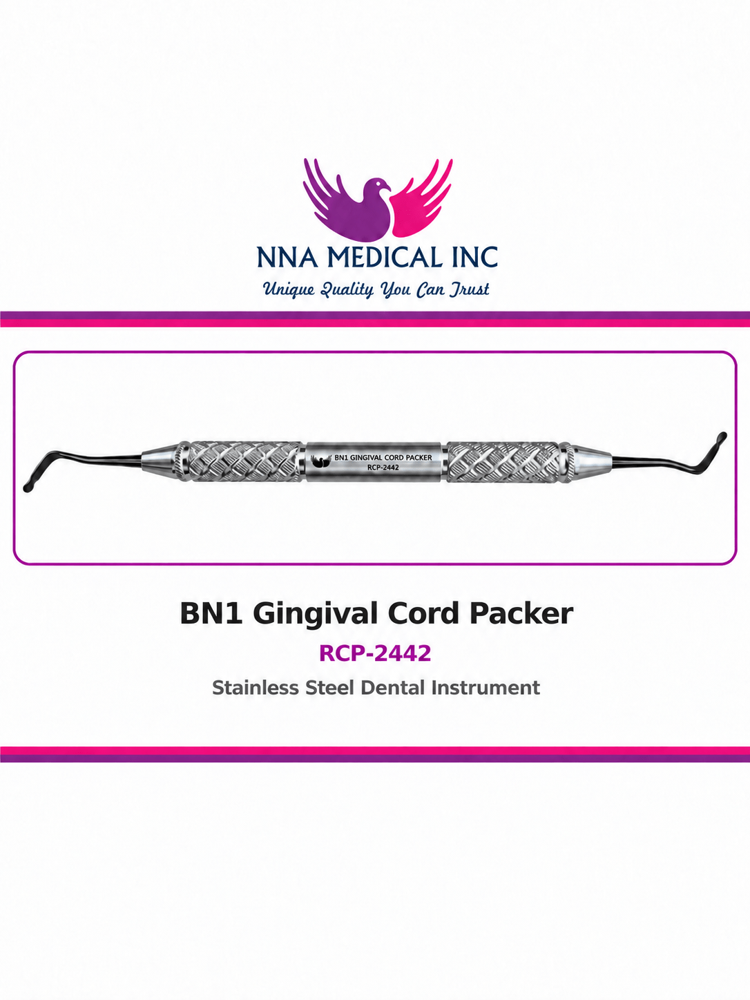 BN1 Gingival Cord Packer image 0