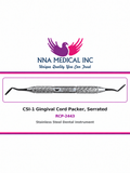 CSI-1 Gingival Cord Packer, Serrated image 0