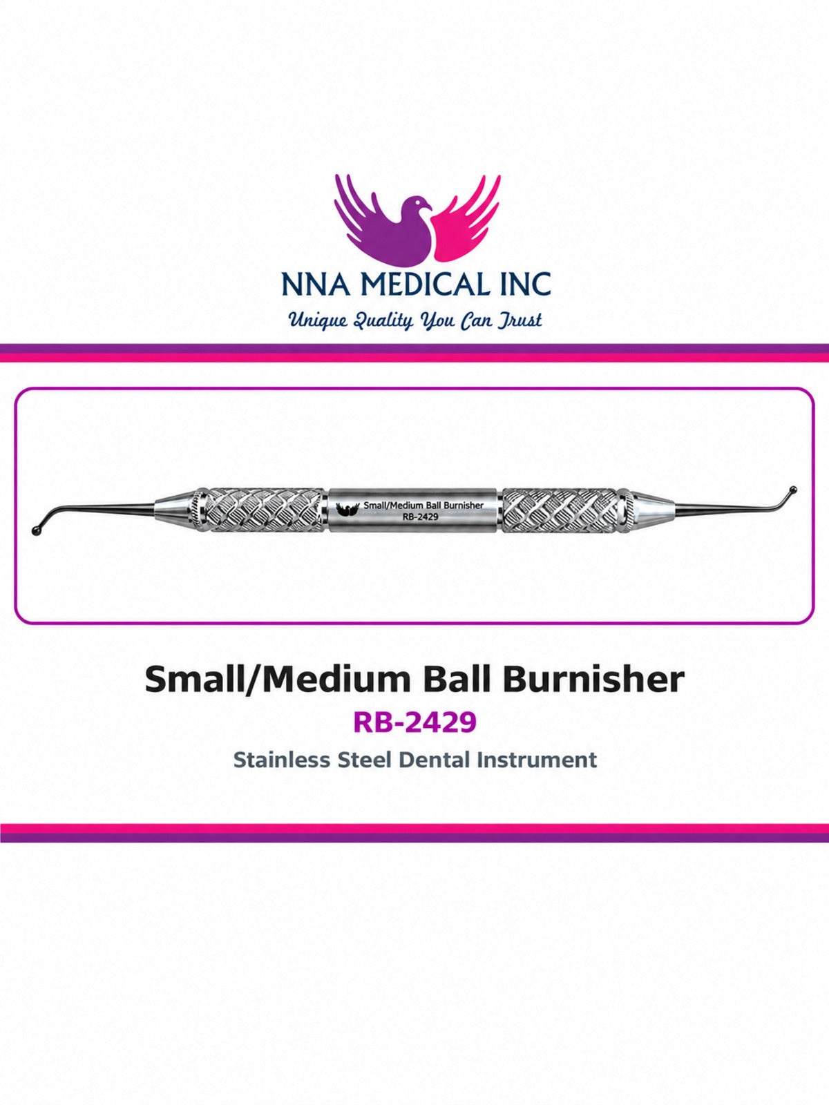 Small/Medium Ball Burnisher image 0