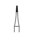 Bullet Trimming & Finishing Carbide Bur ISO OS2 – Ø 0.9 mm, 3.2 mm Head – 12/30 Flutes, Pack of 5