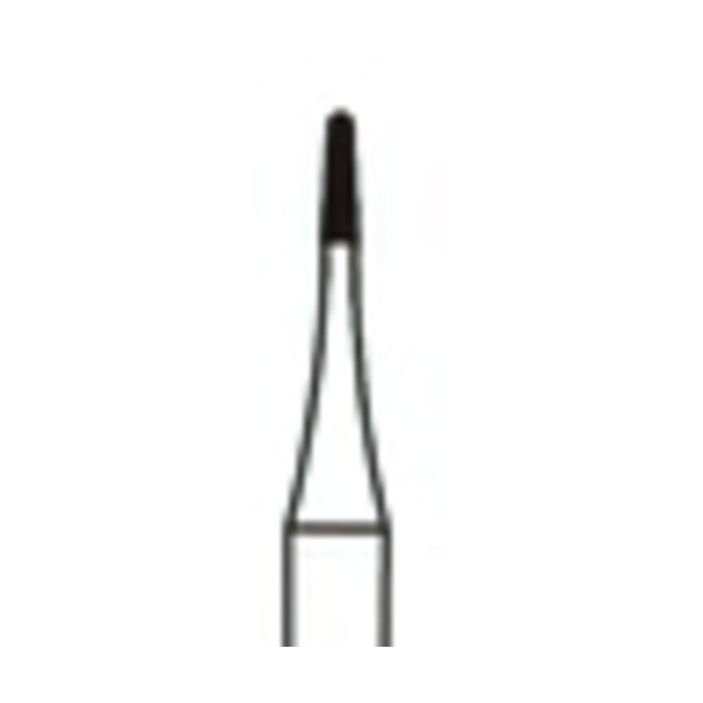 Bullet Trimming & Finishing Carbide Bur ISO OS2 – Ø 0.9 mm, 3.2 mm Head – 12/30 Flutes, Pack of 5