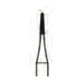 Crosscut Tapered Fissure Carbide Bur ISO 699 – Ø 0.9 mm, 3.2 mm Head – Crosstech, Pack of 10