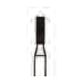 Crosstech Flat End Cylinder Diamond Bur ISO 835 – Ø 1.4 mm, 4 mm Head – FG, Pack of 5