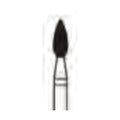 Crosstech Football Diamond Bur ISO 368 – Ø 1.8 mm, 4.5 mm Head – FG, Pack of 5