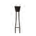 Crosstech Inverted Cone Diamond Bur ISO 805 – Ø 2.1 mm, 1.8 mm Head – FG, Pack of 5