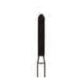 Crosstech Modified Beveled Cylinder Diamond Bur ISO 879 – Ø 1.4 mm, 10 mm Head – FG, Pack of 5