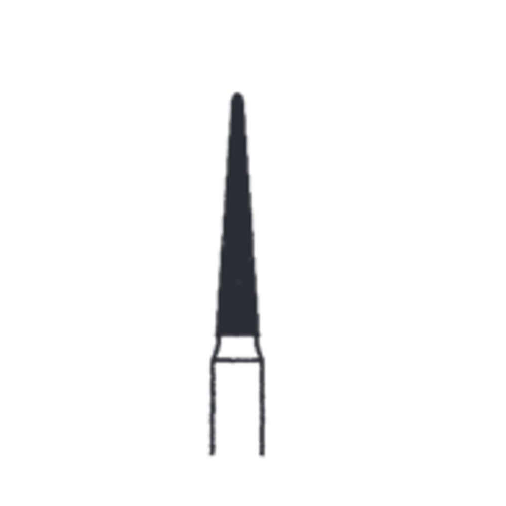 Crosstech Needles Diamond Bur ISO 858 – Ø 1.4 mm, 8 mm Head – FG, Pack of 5