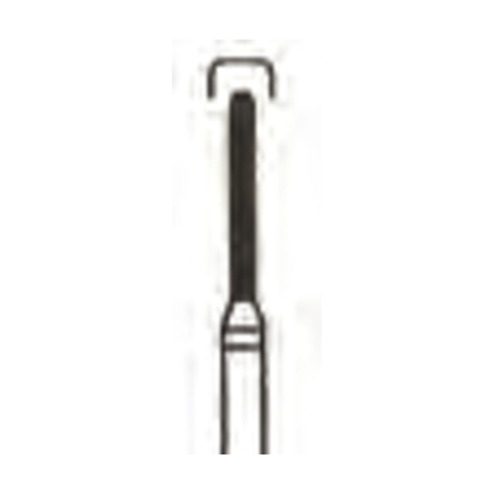 Crosstech Round End Cylinder Diamond Bur ISO 837KR – Ø 1.0 mm, 8 mm Head – FG, Pack of 5