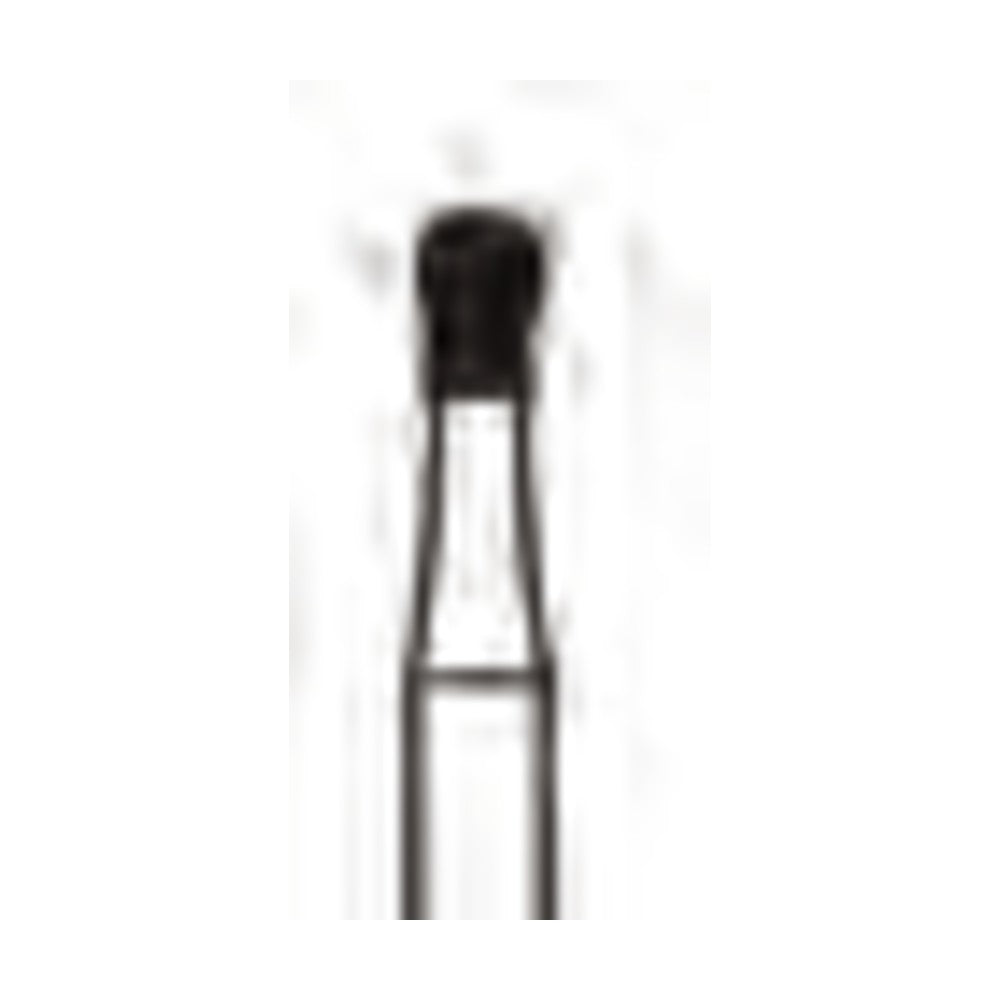 Crosstech Round End Cylinder Round W/collar Diamond Bur ISO 802 – Ø 1.6 mm, 3 mm Head – FG, Pack of 5