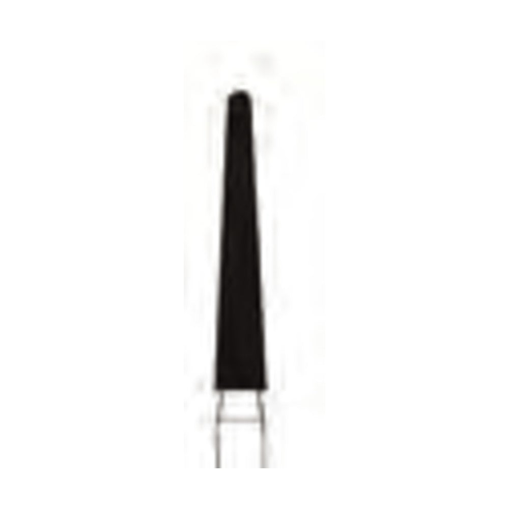 Crosstech Round End Taper Diamond Bur ISO 850L – Ø 2.1 mm, 12 mm Head – FG, Pack of 5