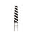Crosstech Turbo (Cool) Diamond Bur Flat End Taper ISO 847 – Ø 1.8 mm, 8 mm Head – FG, Pack of 5