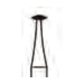 Crosstech Wheel Diamond Bur ISO 825 – Ø 2.3 mm – FG, Pack of 5