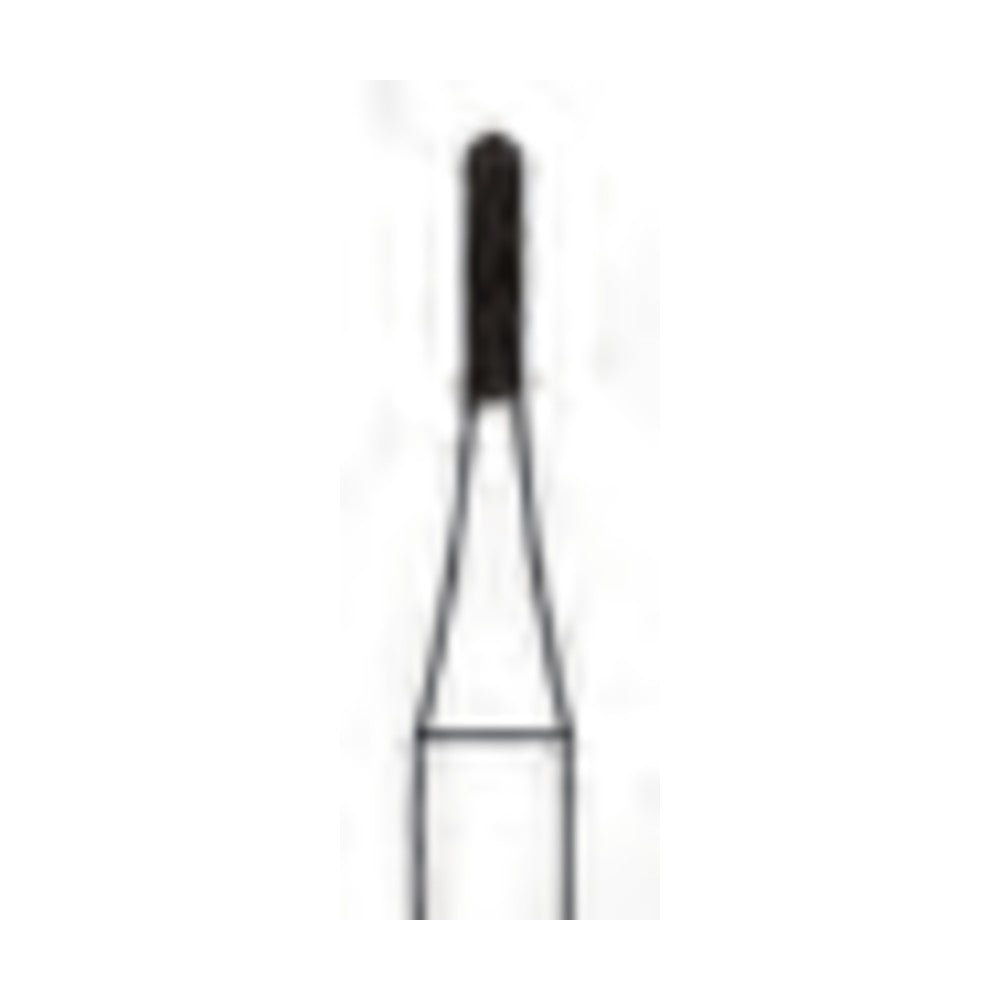 Straight Round End X-Cut Fissure Carbide Bur ISO 1556 – Ø 0.9 mm, 3.2 mm Head – Crosstech, Pack of 10