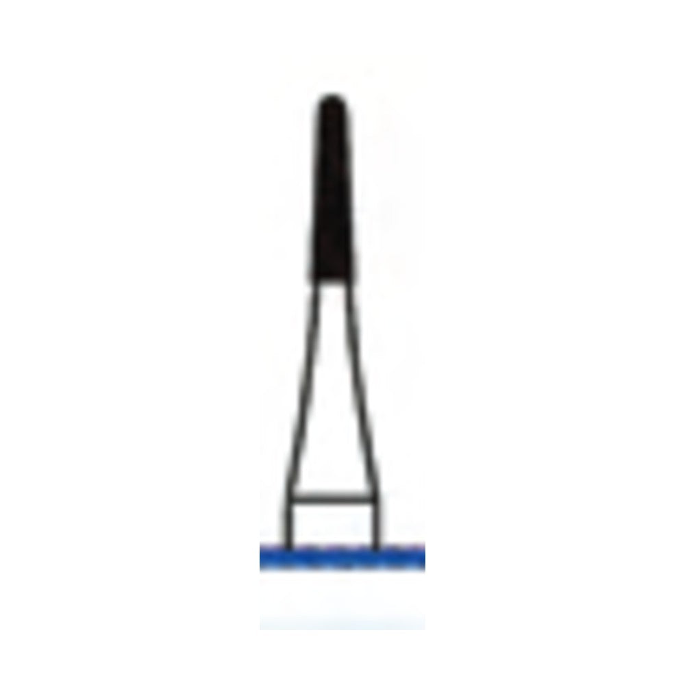 Taper Round End Fissure Carbide Bur ISO 1171L – Ø 1.2 mm, 4.9 mm Head – Crosstech, Pack of 10
