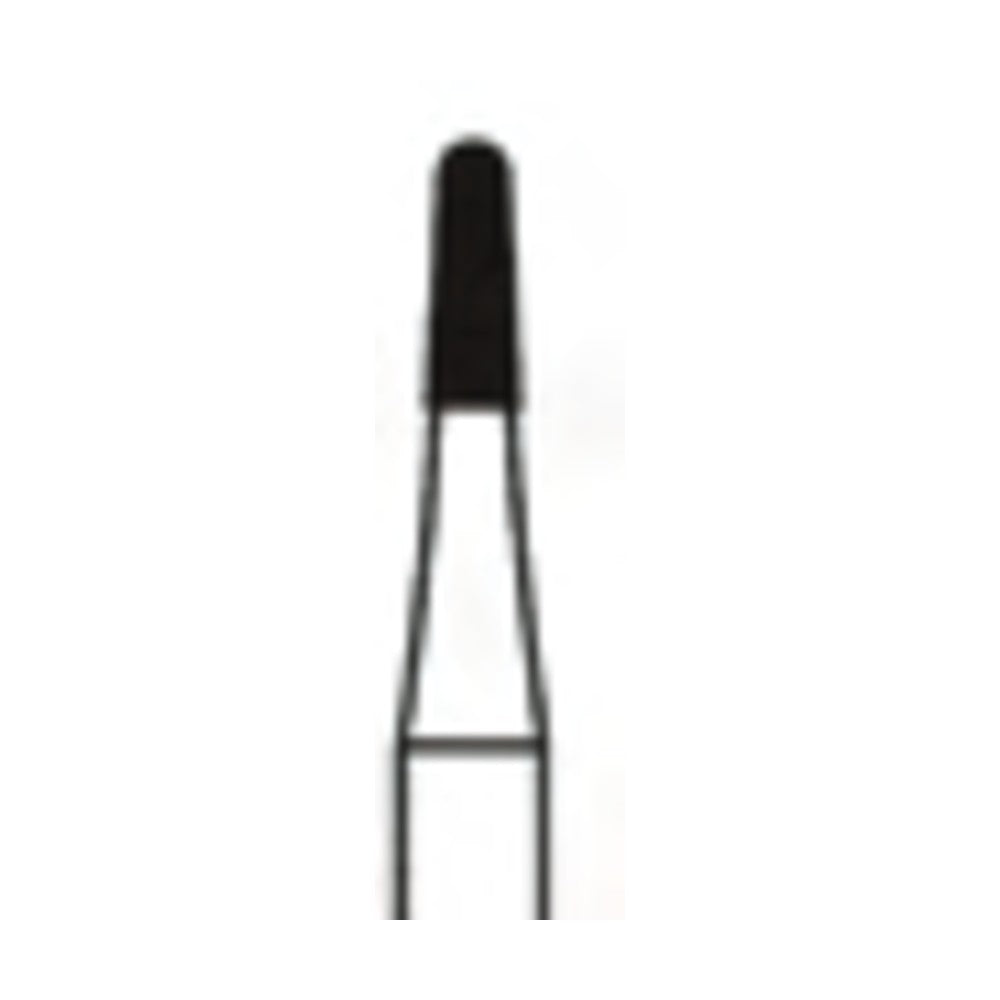 Taper Round End Fissure Carbide Bur ISO 1172 – Ø 1.6 mm, 4.1 mm Head – Crosstech, Pack of 10