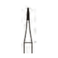 Tapered Fissure Carbide Bur ISO 167 – Ø 0.5 mm, 3.2 mm Head – Crosstech, Pack of 10
