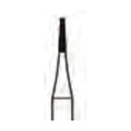 Tapered Fissure Carbide Bur ISO 169 – Ø 0.9 mm, 3.2 mm Head – Crosstech, Pack of 10