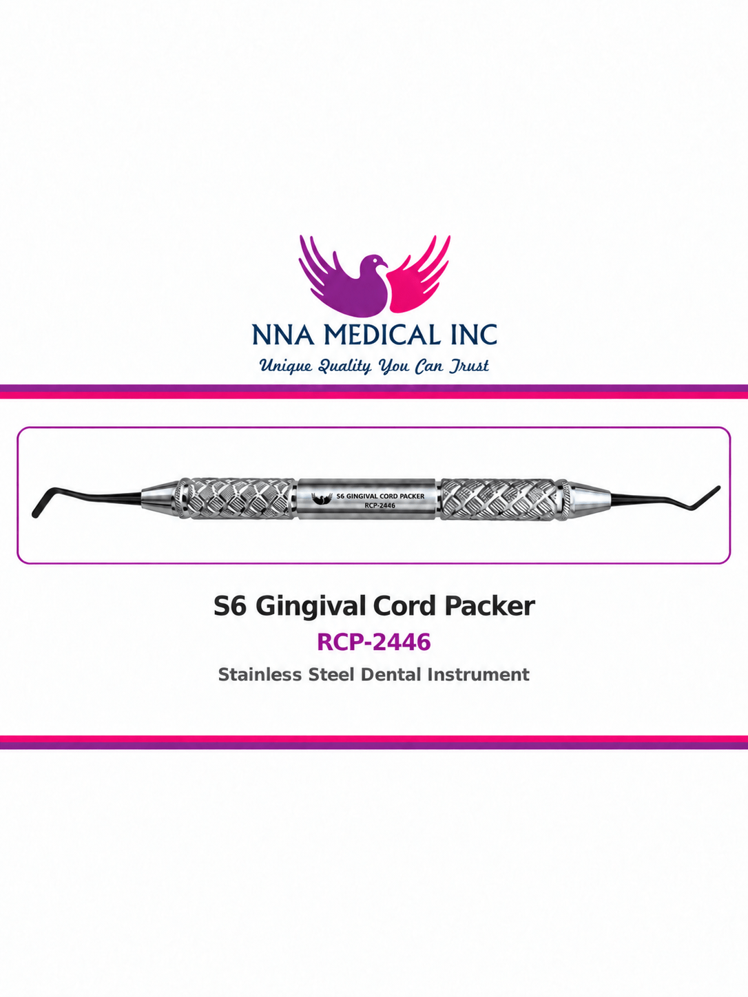 S6 Gingival Cord Packer image 0