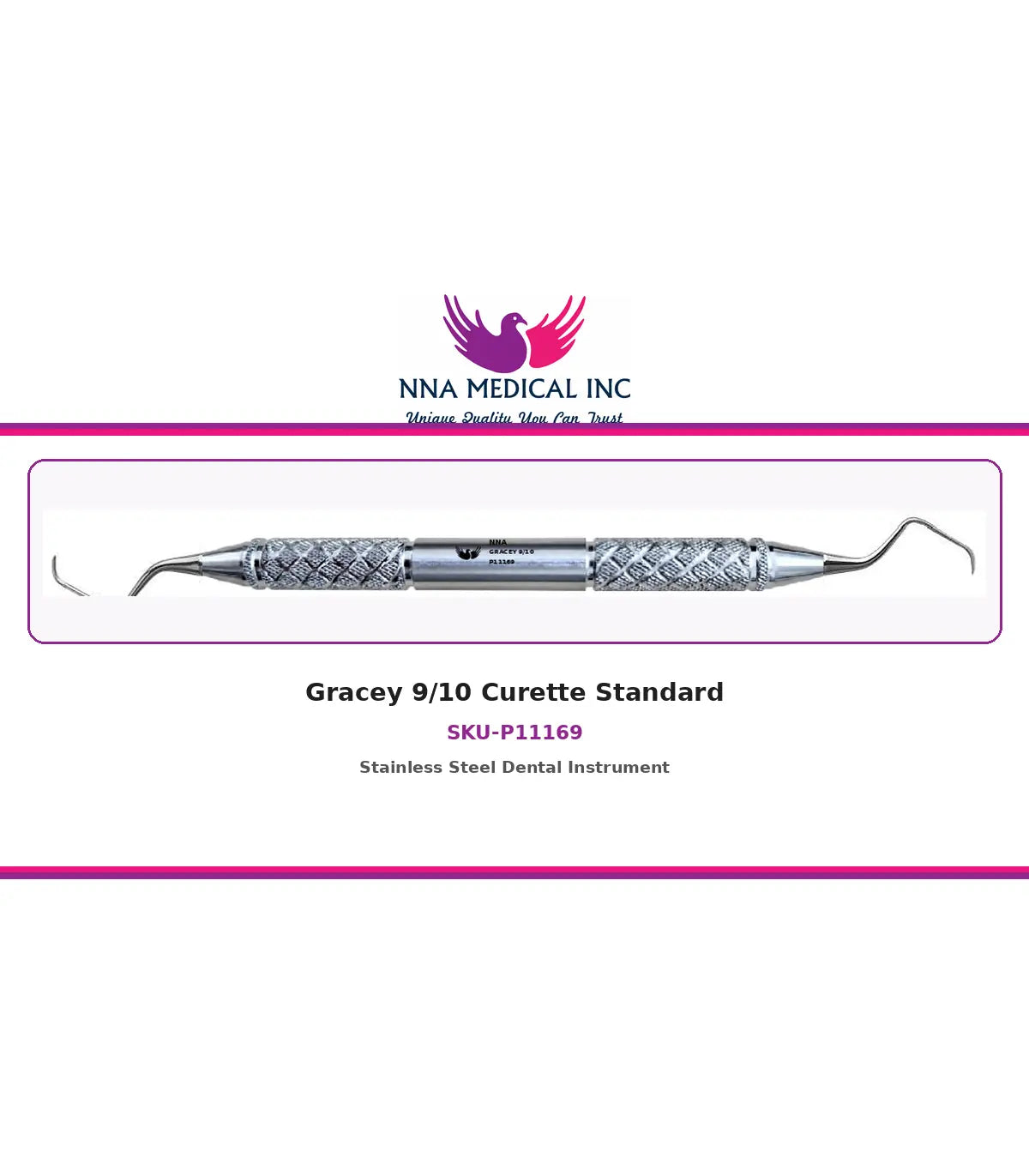 Gracey 9/10 Curette Standard image 0
