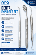 Dental Exam Basic Kit 3 pcs image 0