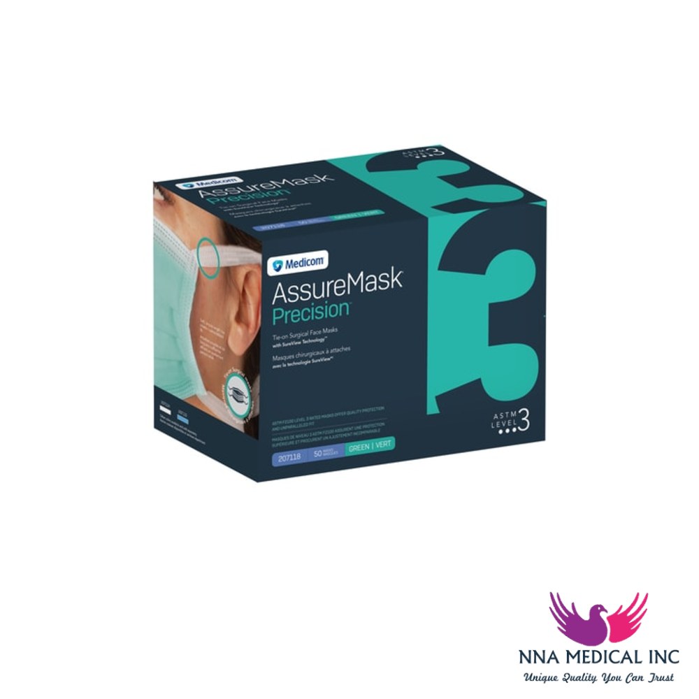 AssureMask Precision Surgical Tie-on Masks, L3 – image 3
