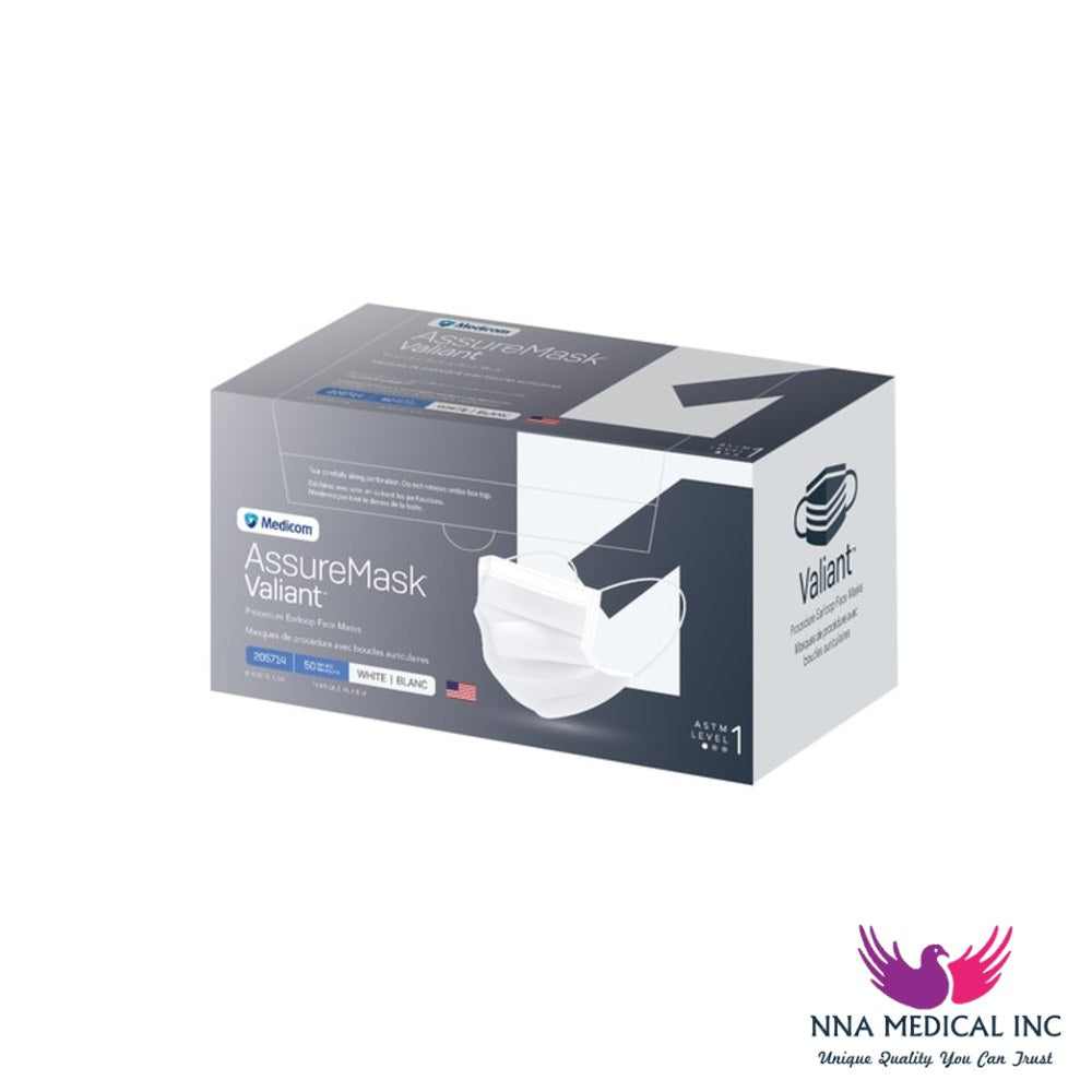 AssureMask Valiant Earloop Masks, L1