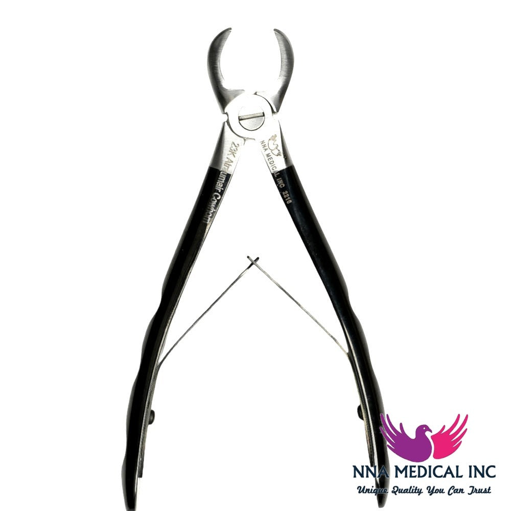 NNA MEDICAL - 23K Cowhorn Small Pedo Forceps Lower PrimaryMolars