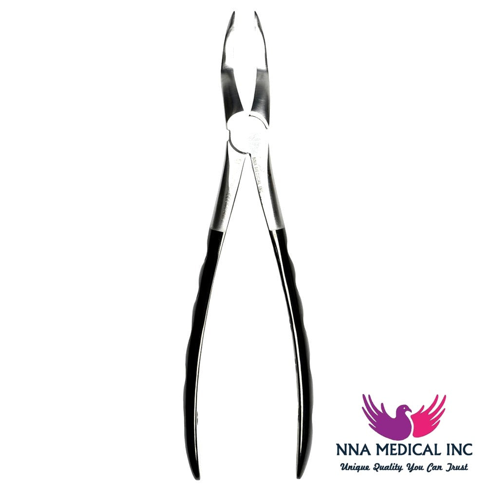 NNA MEDICAL - 51 Atraumair Forceps, Serrated Upper Root