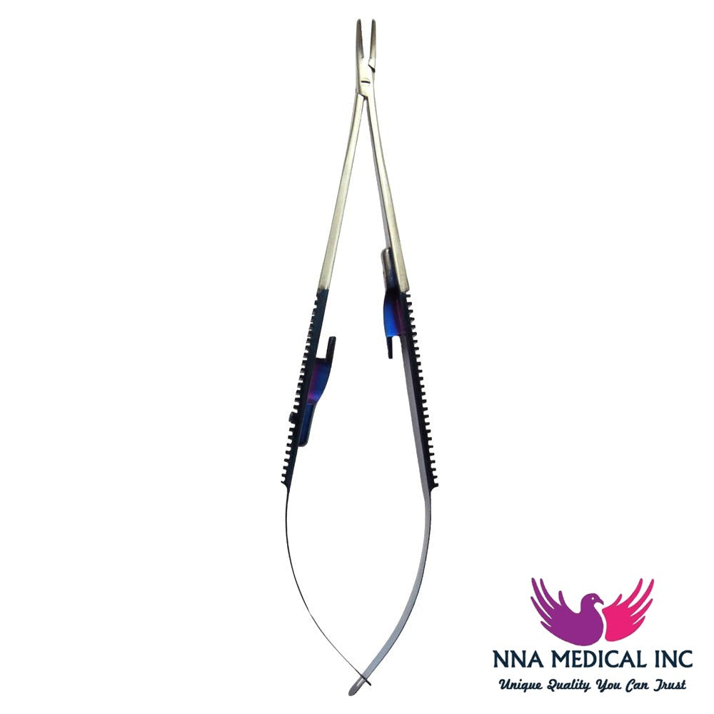 NNA MEDICAL - Castroviejo Curved Needle Holder