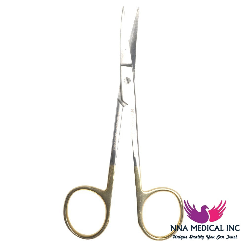 NNA MEDICAL - Iris Double Curved TC Scissors