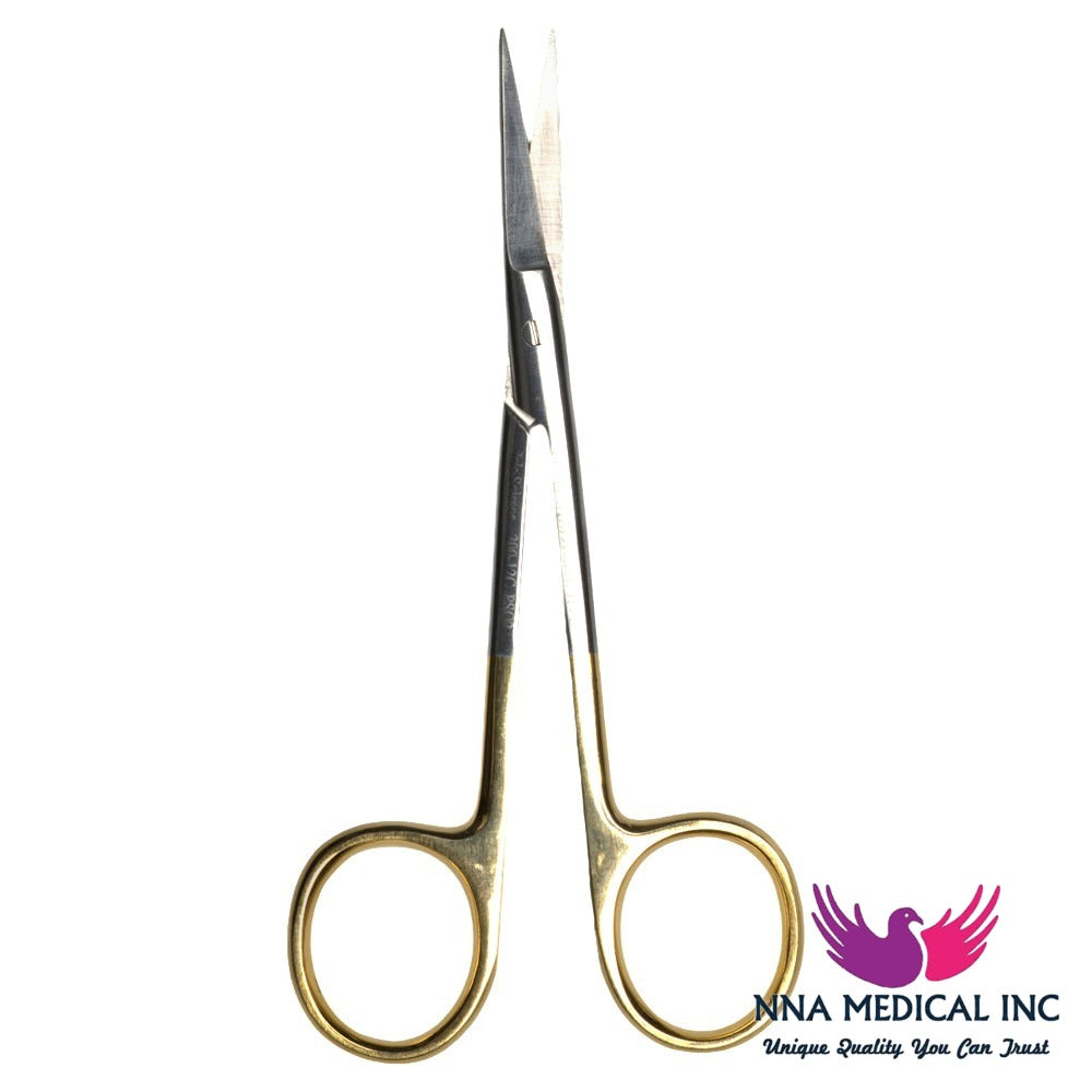NNA MEDICAL - Iris Scissors Serrated Curved