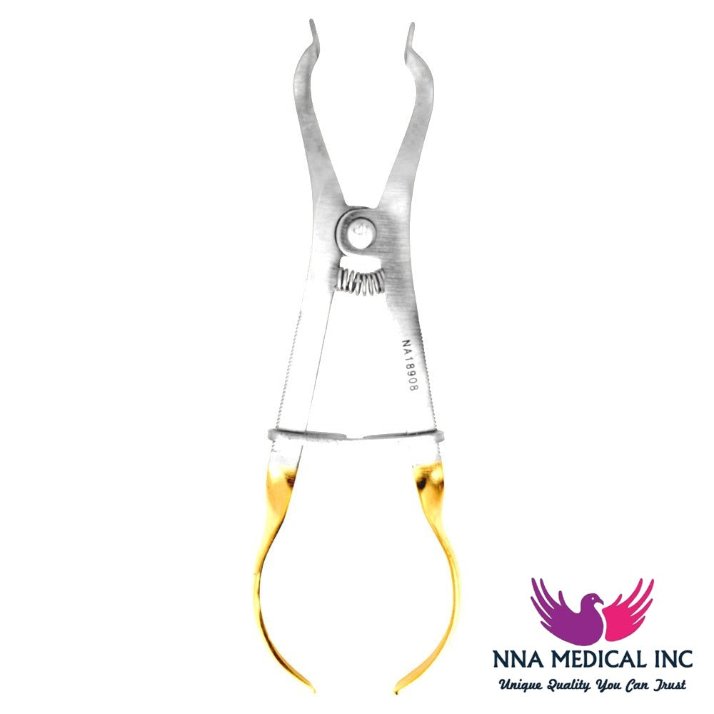 NNA MEDICAL - Ivory Type Rubber Dam Forceps