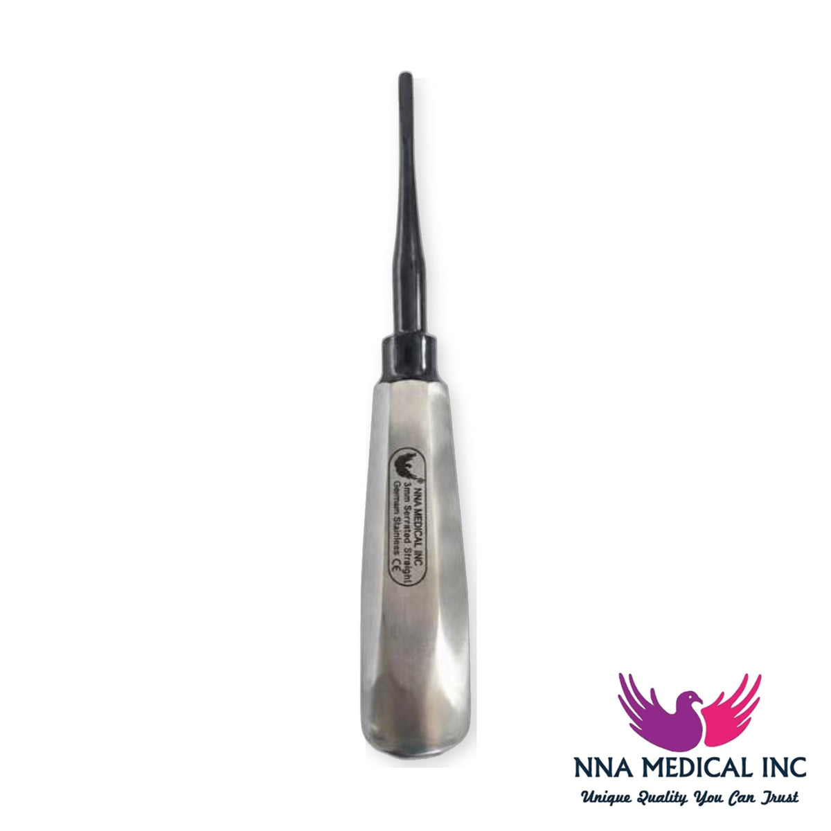NNA MEDICAL - Luxating Elevator Black Line 3MM Straight