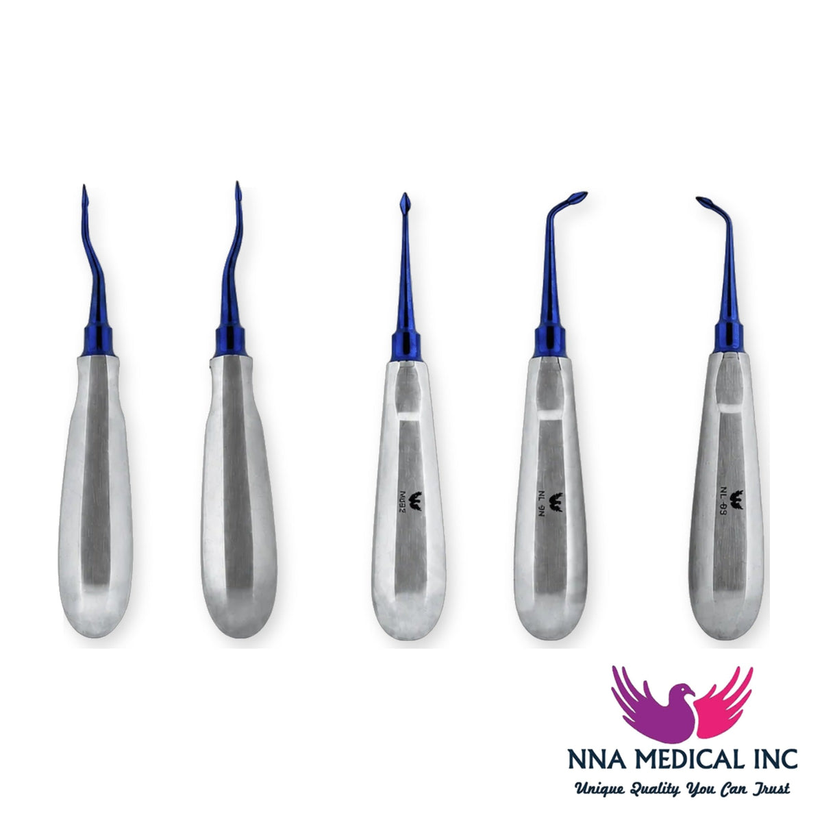 NNA MEDICAL - Bernard Spade Elevators – Serrated