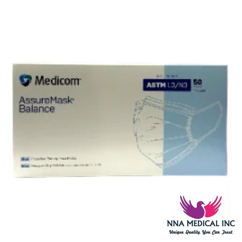 NNA MEDICAL - Medicom AssureMask Balance – ASTM Level 3 - Pink