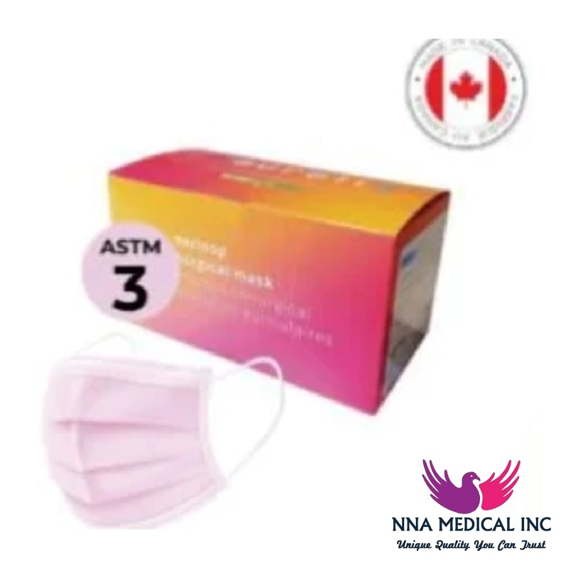 NNA MEDICAL - Aurelia Face Masks – ASTM Level 3 - Pink