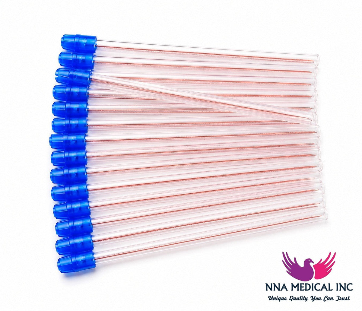 NNA MEDICAL - Disposable Saliva Ejectors - Clear / Blue Tip