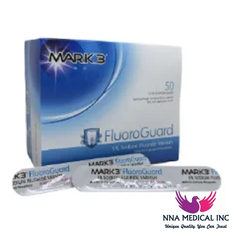 NNA MEDICAL - FluoroGuard 5% NaF Varnish w/ TCP - Bubble Gum