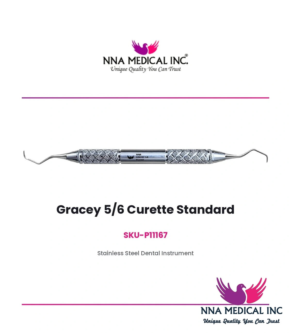 NNA MEDICAL - Gracey 5/6 Curette Standard