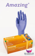 NNA MEDICAL - Amazing® Nitrile Exam Gloves – Powder-Free (Aurelia)