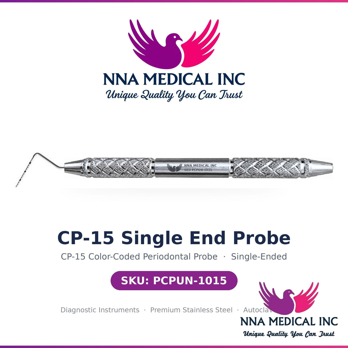 NNA MEDICAL - CP-15 Single End Probe