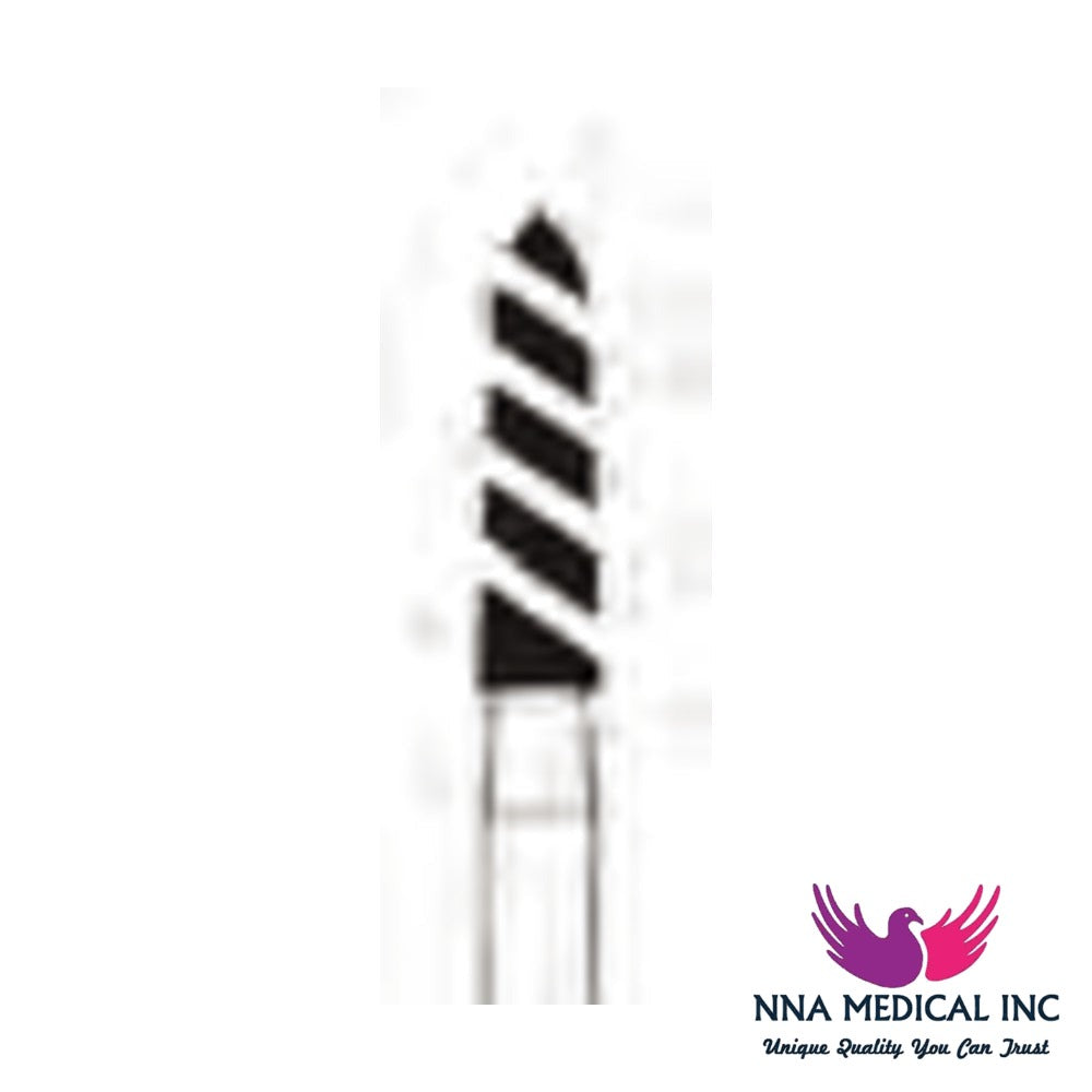 NNA MEDICAL - Crosstech Turbo (Cool) Diamond Bur Modified Chamfer ISO 878K – Ø 1.8 mm, 8 mm Head – FG, Pack of 5